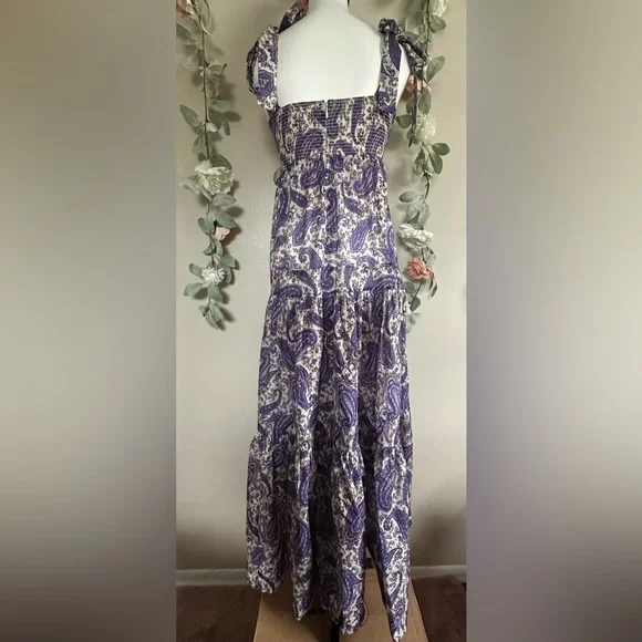 Zimmermann Devi Tie Shoulder Dress - Picture 8 of 13